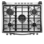 ESTUFA INDURAMA CON HORNO CONVECCIÓN 30" CON 5 QUEMADORES MONTECARLO